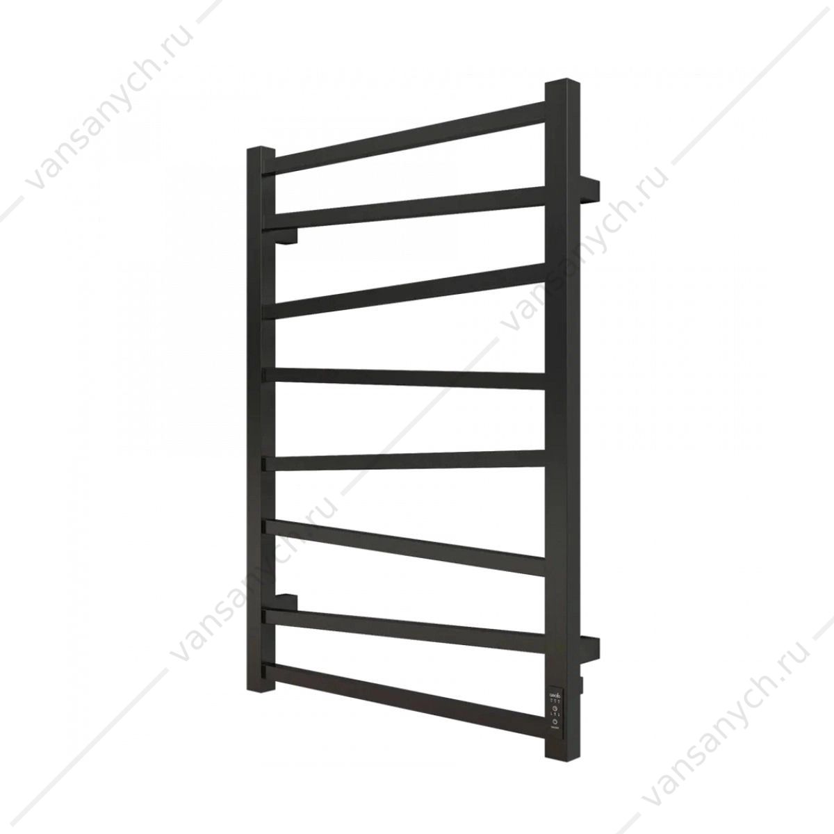 УТ000034464 Полотенцесушитель 50х80 электрический 130Вт Grois ZIGZAG GR-103 П8 black mat R GROIS (Россия) купить в Тюмени (Ван Саныч™)